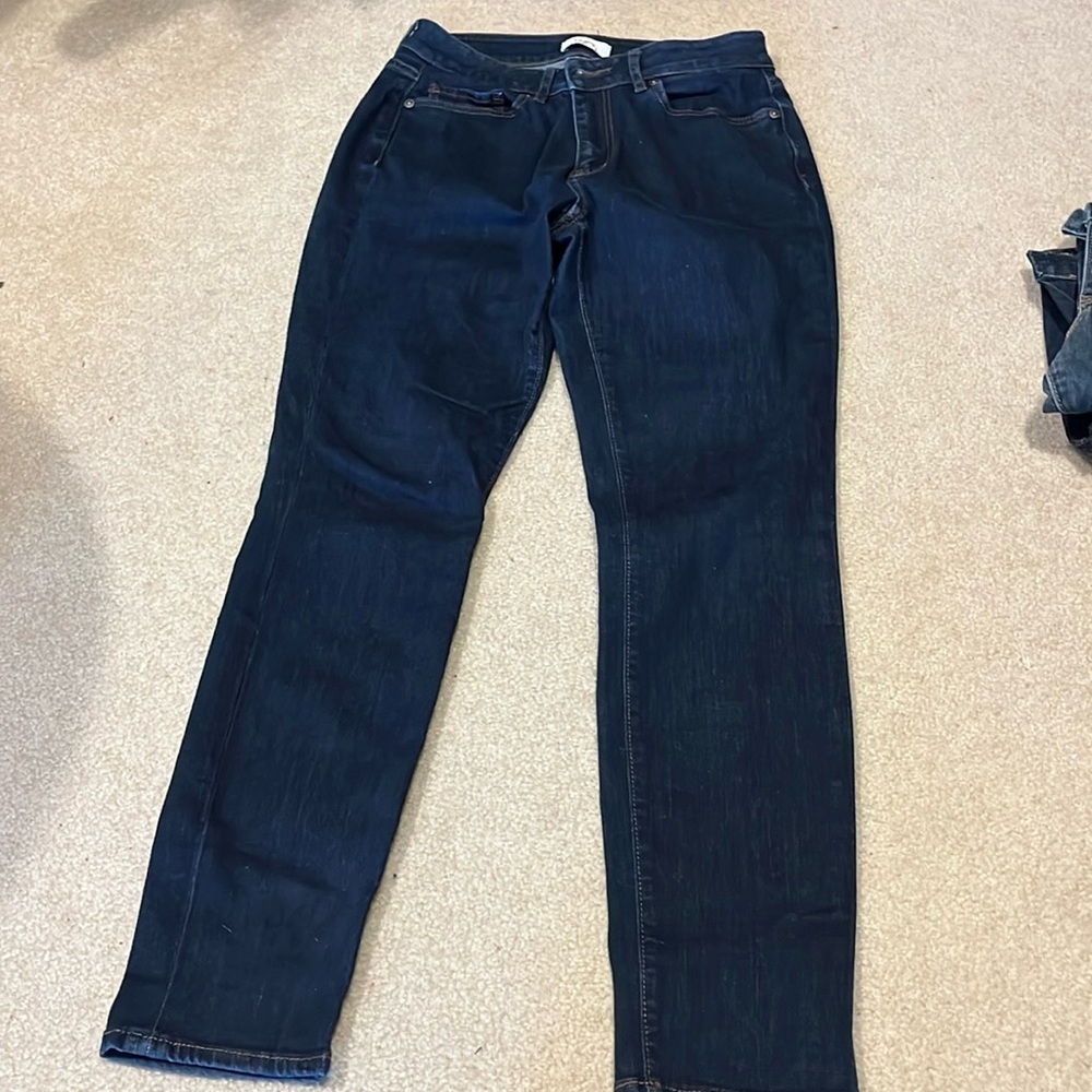 Loft curvy skinny jeans